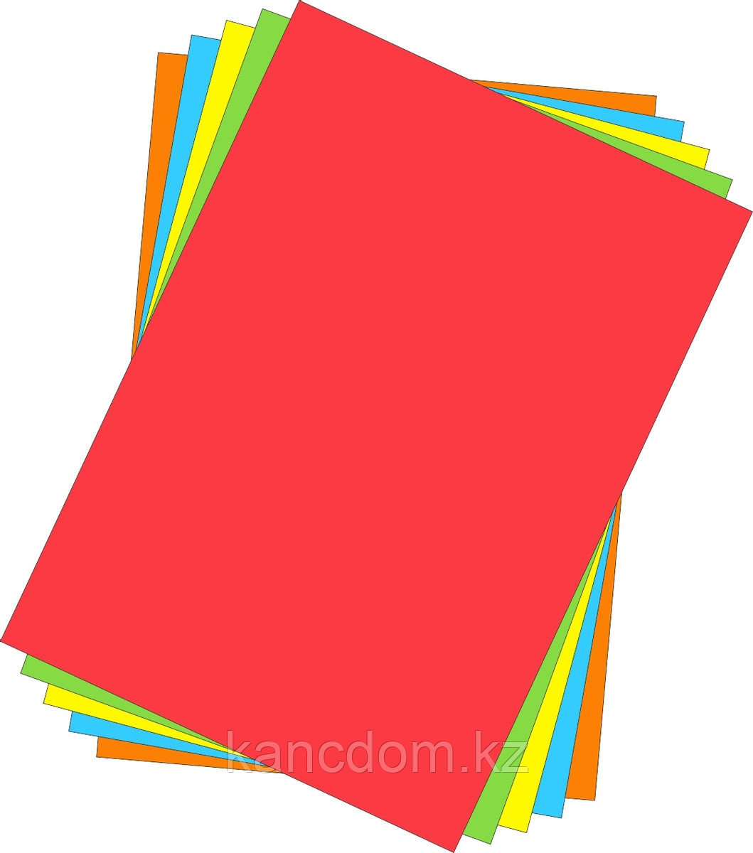 Бумага Офисная набор 5 цветов А4 80 гр 100 лист