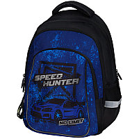 Рюкзак Berlingo Comfort "Speed hunter" 38*27*18см, 3 отделения, 3 кармана, эргономичная спинка