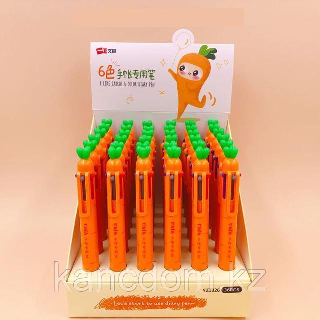 Ручка декоративная морковка 6В1