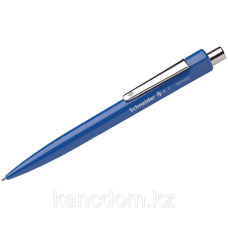 Ручка шариковая автоматическая Schneider "K1" синяя, 1,0мм