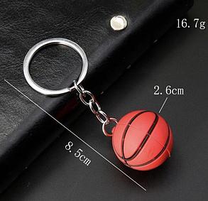 Брелок для ключей "Баскетбольный мяч" Red, фото 2