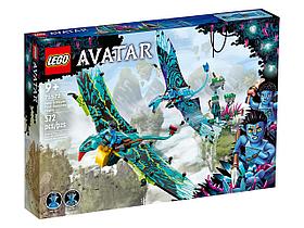 LEGO Avatar 75572 Джейк и Нейтири: первый полет на Банши, конструктор ЛЕГО