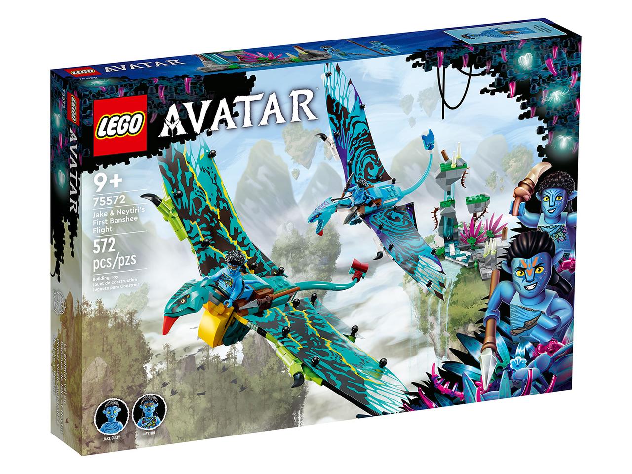 LEGO Avatar 75572 Джейк и Нейтири: первый полет на Банши, конструктор ЛЕГО - фото 1 - id-p105909429