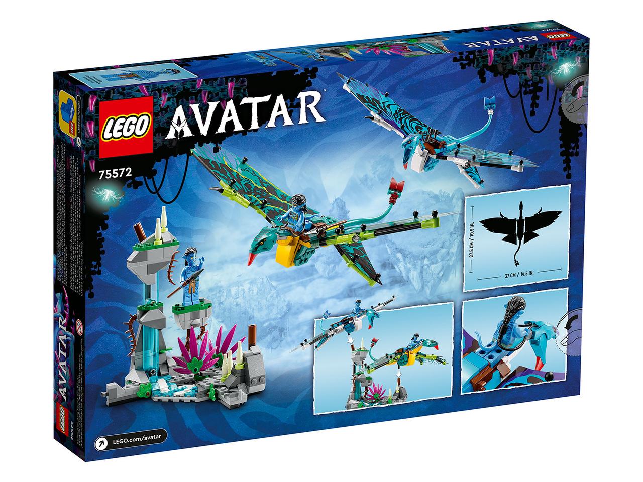 LEGO Avatar 75572 Джейк и Нейтири: первый полет на Банши, конструктор ЛЕГО - фото 2 - id-p105909429