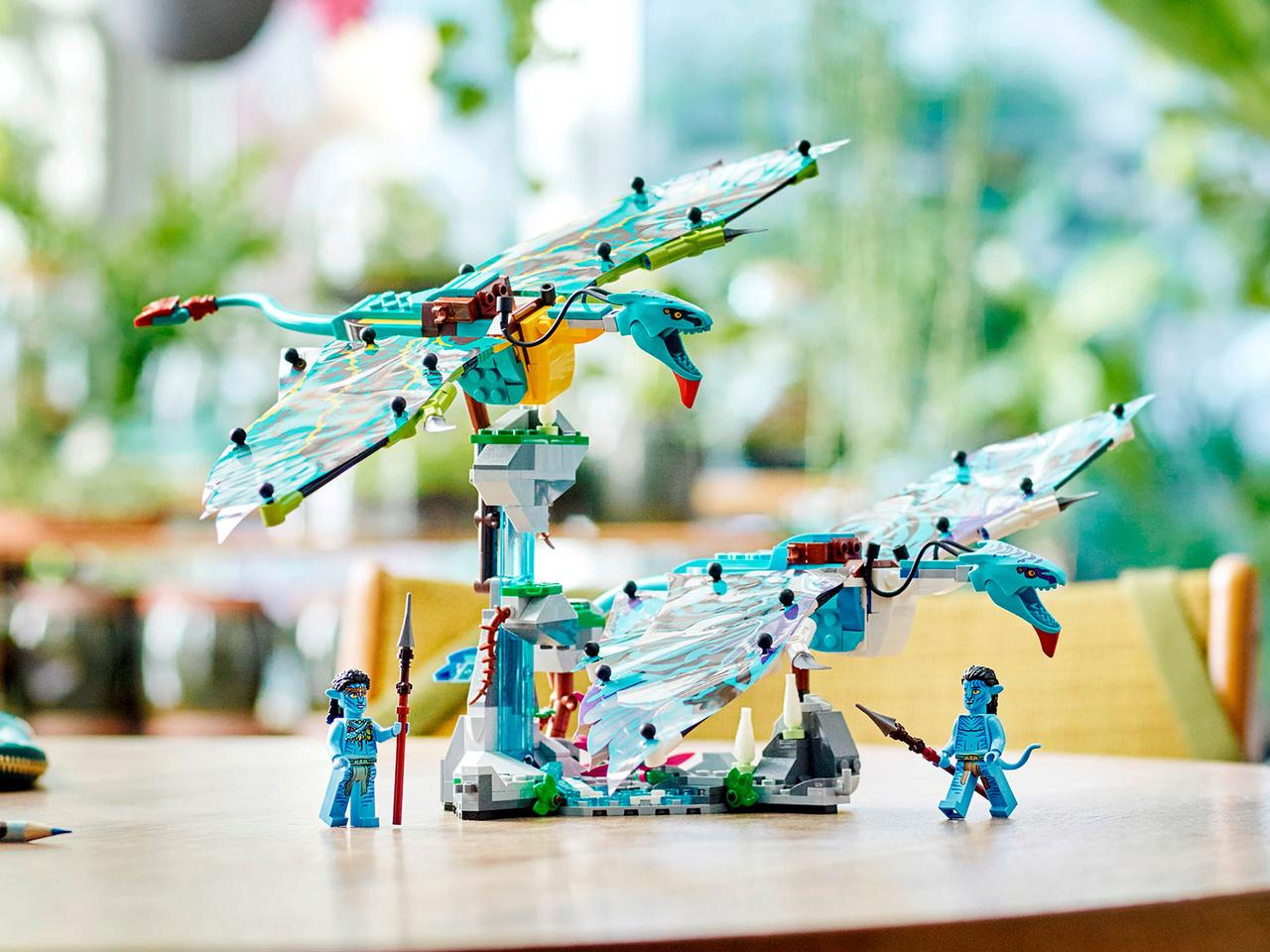 LEGO Avatar 75572 Джейк и Нейтири: первый полет на Банши, конструктор ЛЕГО - фото 8 - id-p105909429