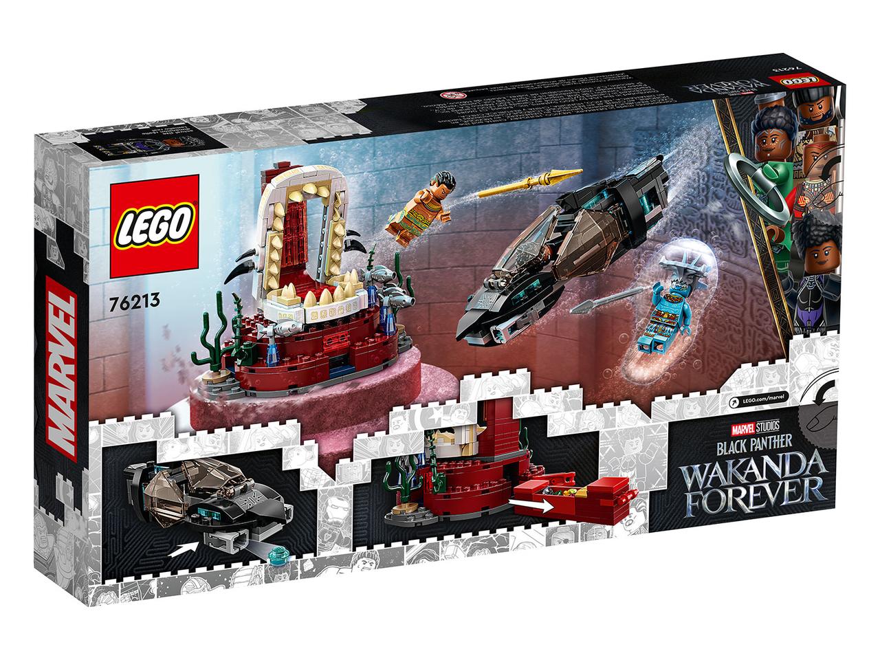 LEGO Super Heroes 76213 Тронный зал короля Нэмора, конструктор ЛЕГО - фото 3 - id-p105909844