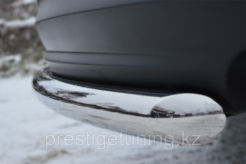 Защита заднего бампера d63 (дуга) Mazda CX-5 2011-15 - фото 2 - id-p105909851