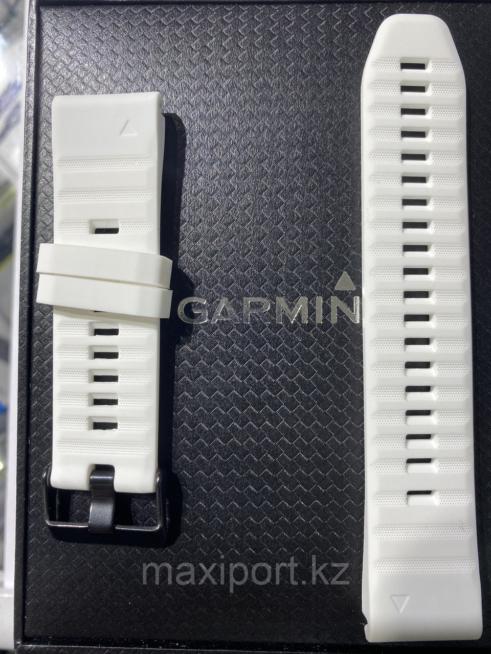 Ремешок силиконовый белый 22мм для Garmin fenix 5, fenix 5plus, fenix 6