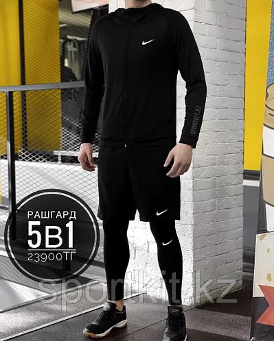Рашгард 5в1 Nike чер P-05 (id 105910411)