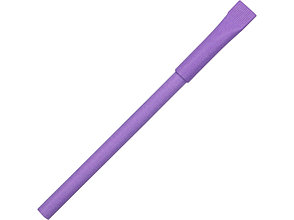Ручка картонная с колпачком Recycled, фиолетовый, фото 2