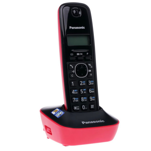 Panasonic KX-TG1611RU Red аналоговый телефон (KX-TG1611RUR) - фото 1 - id-p105910884