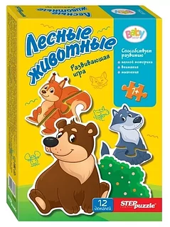 Макси-Пазл: Лесные животные | Step Puzzle