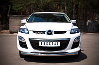 Защита переднего бампера d63 Mazda CX-7 2009-12