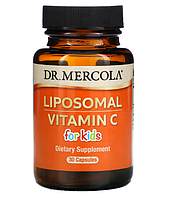 Dr. Mercola, липосомальный витамин C для детей, 30 капсул