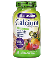 VitaFusion, кальций, 500 мг, 100 жевательных конфет