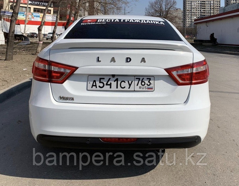 Спойлер на крышку багажника "Sport Style" для Lada Vesta Sedan / Sedan Cross - фото 4 - id-p105912403