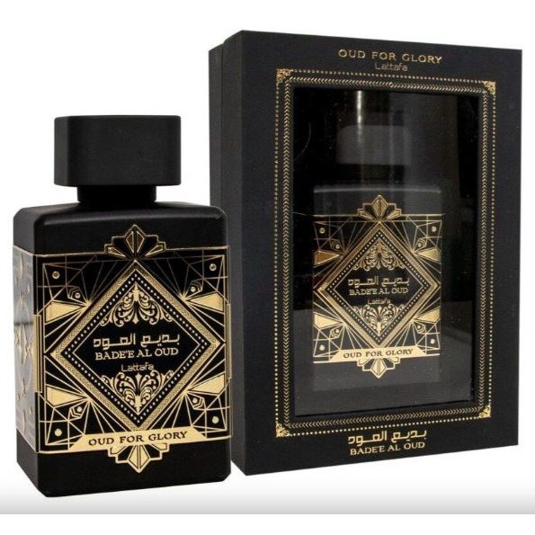 Парфюмерная вода Oud for Glory Bade'e Al Oud Lattafa (Аналог Oud for Greatness Initio Parfums Prives)