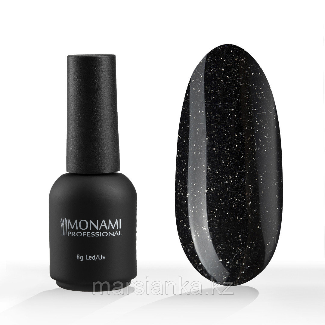 Гель-лак Monami Millennium Black, 8мл