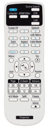 Пульт управления для проектора EPSON, фото 1