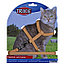 Trixie Шлейка для кошек и мелких собачек, нейлон 22-42см/10мм, поводок 1,25м, фото 5