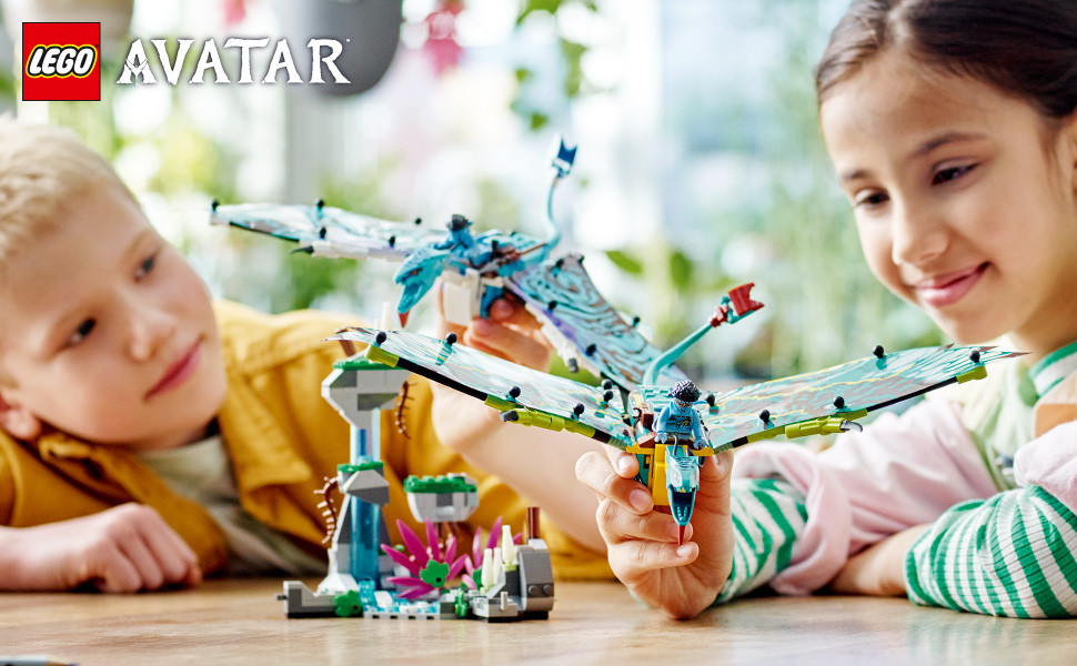 Lego 75572 Аватар Первый полёт Джейка и Нейтири на банши
