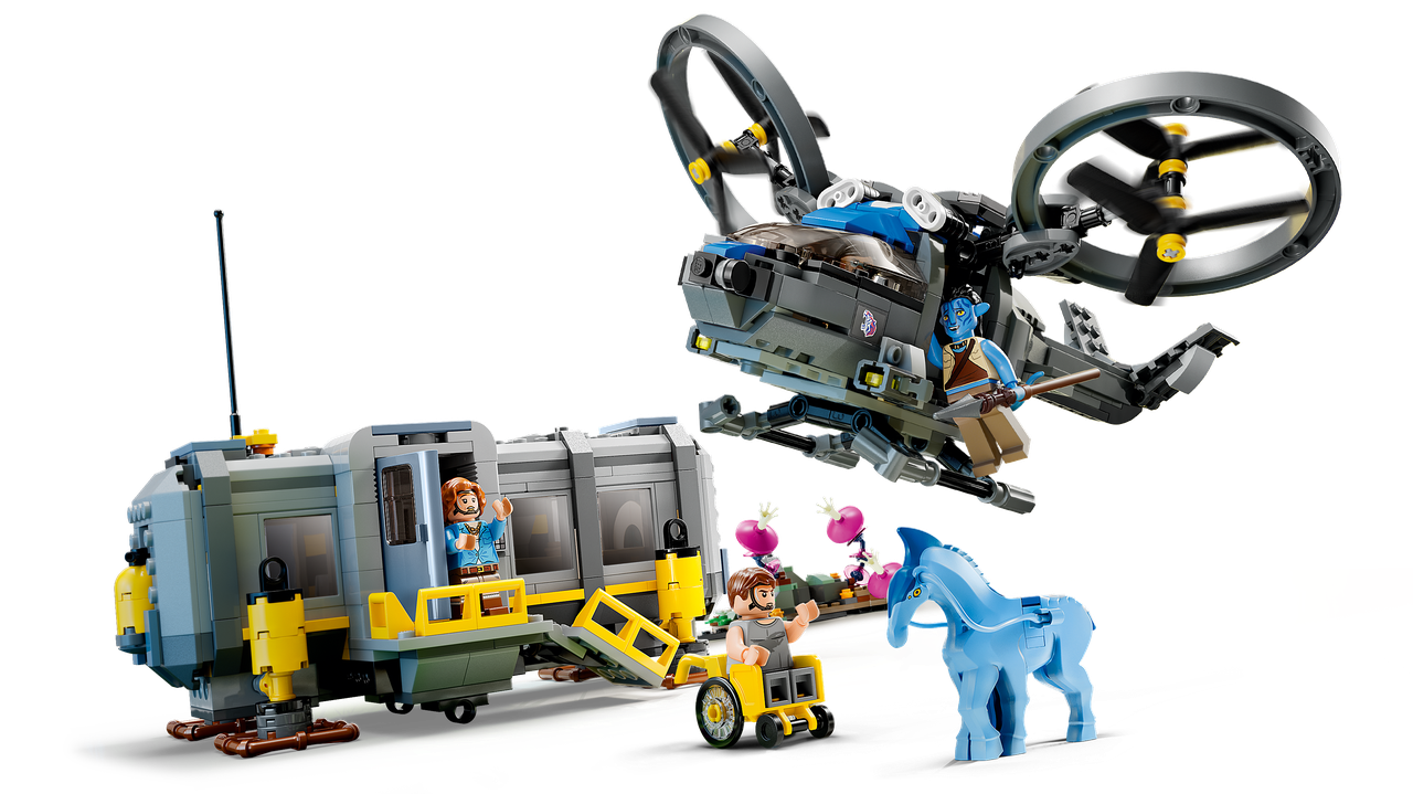 Lego 75573 Аватар Мобильная станция ОПР и конвертоплан Самсон в горах Аллилуйя