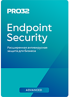 Антивирус PRO32 Endpoint Security Advanced, лицензия на 1 год на 39 устройств