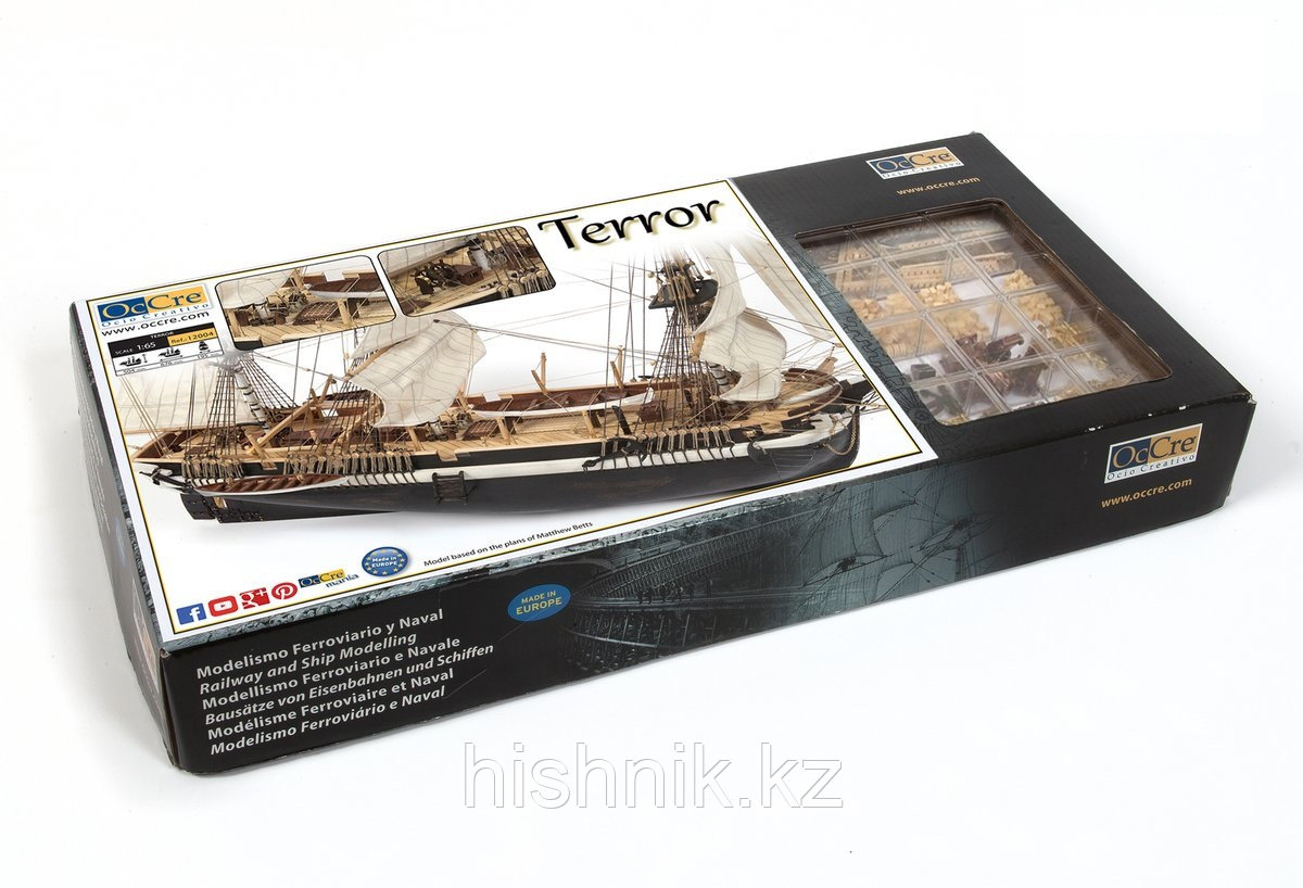 СБОРНАЯ МОДЕЛЬ КОРАБЛЯ HMS TERROR