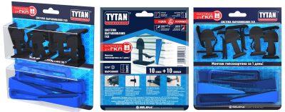 Tytan Professional Система выравнивания ГКЛ 30 клипс+30 клиньев - фото 1 - id-p105999770