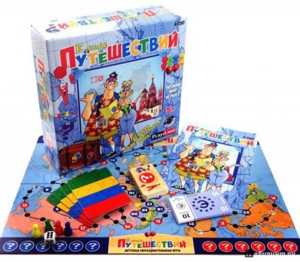 Настольная игра В мире Путешествий