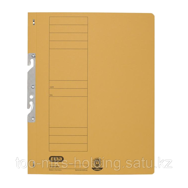 Скоросшиватель картонный A4, 250гр, желтый Hamelin - фото 1 - id-p105795724