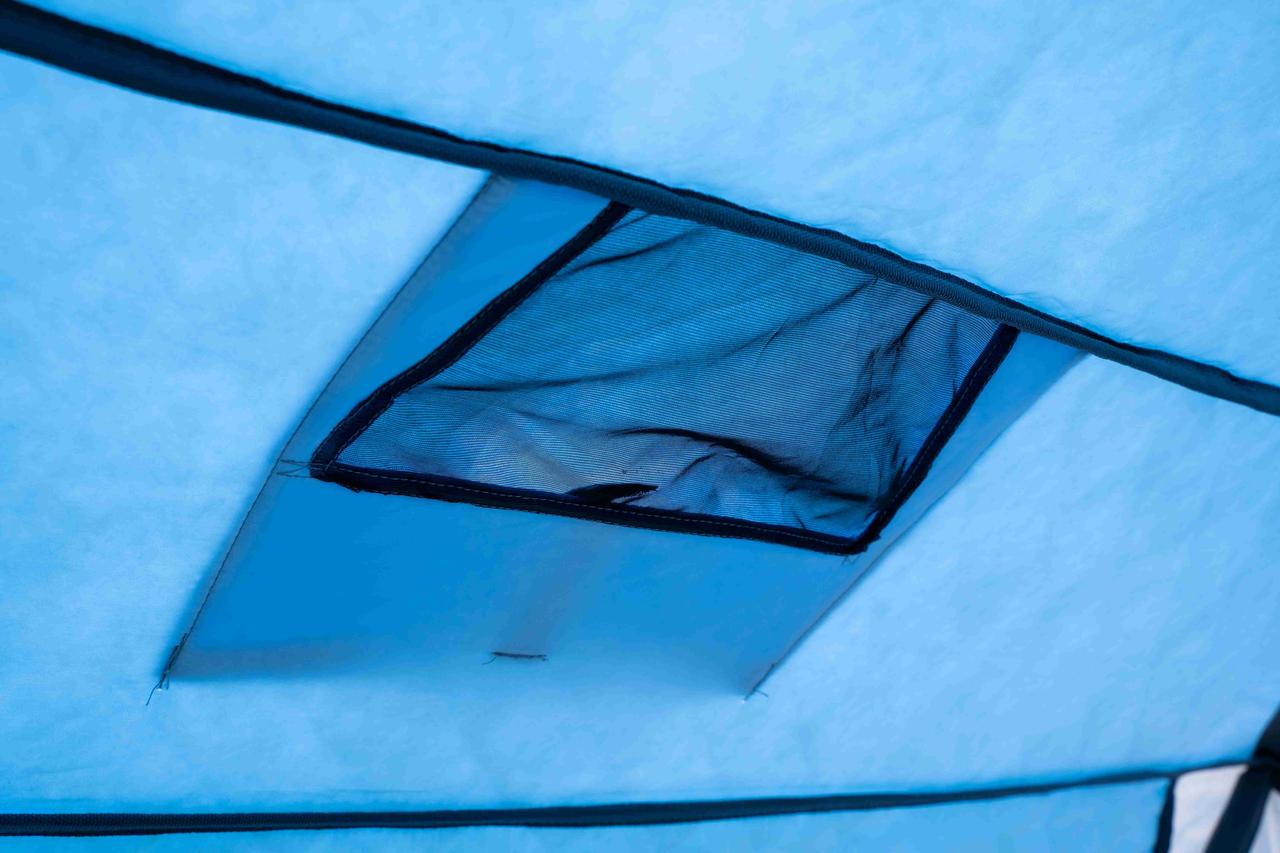 Палатка зимняя двойной куб "HUSKY" H181, oxford 210D, р.181*360*210 см., 3 слоя, цвет: синий - фото 6 - id-p105909125