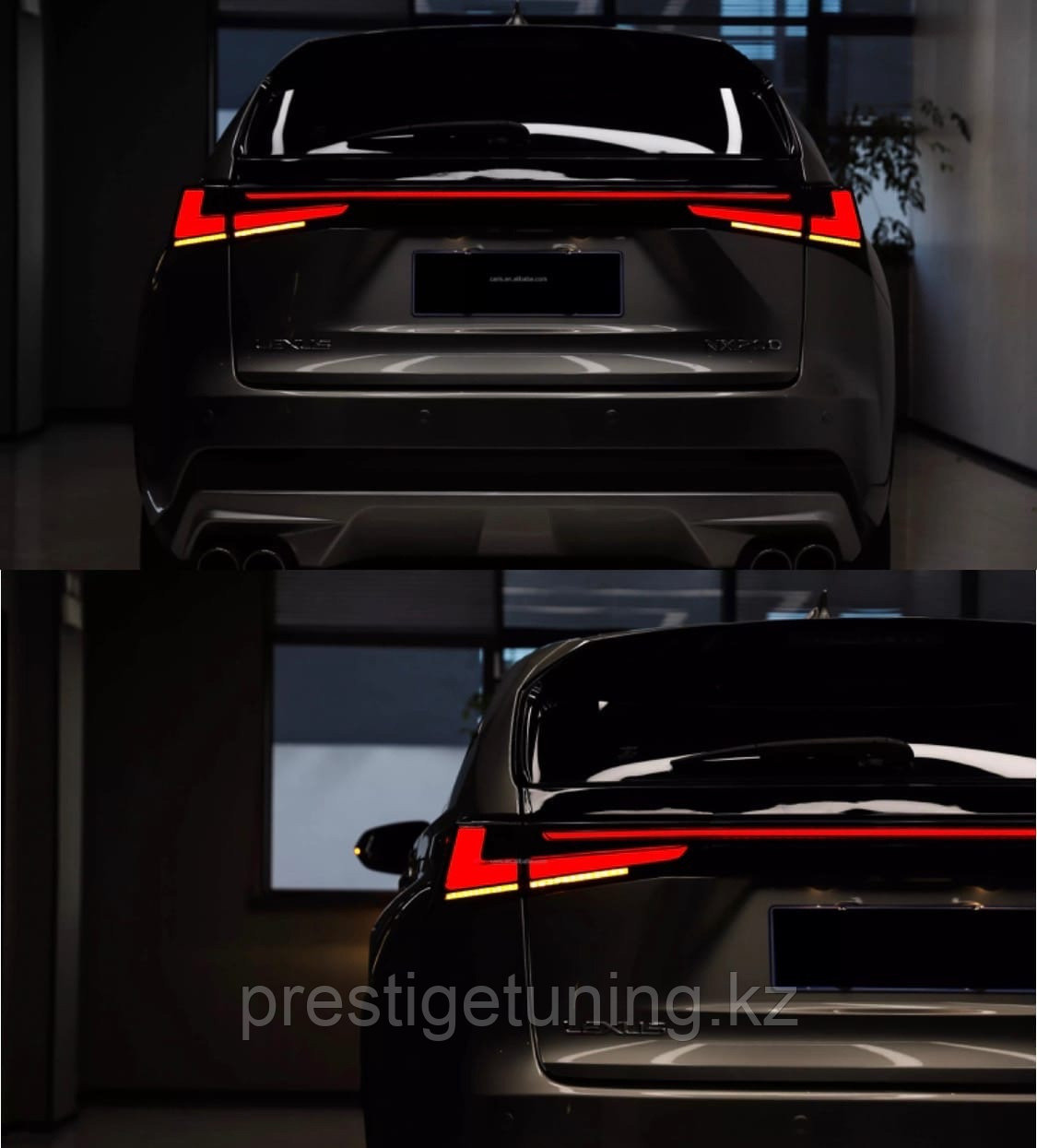 Задние фонари на Lexus NX 2014-21 дизайн 2023 - фото 1 - id-p106003330