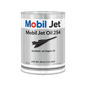 124429 - MOBIL JET 254 , GAS TURBINE LUBRICANT, CAN 1 QT // MIL-PRF-23699-HTS( Масло для реактивных двигателей - фото 1 - id-p106004359