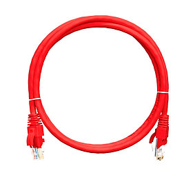 Патч-корд Cat.5e UTP RJ45 0.5м LSZH (Красный)