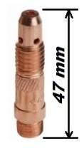 Держатель цанги d=1,6mm (WP-17-18-26) L=47mm