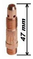 Держатель цанги d=1,6mm (WP-17-18-26) L=47mm, фото 2