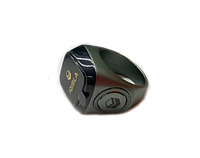 Смарт кольцо-тасбих Zikir Ring IQIBLA M0220DG (Dark Green, 20 мм, металл)
