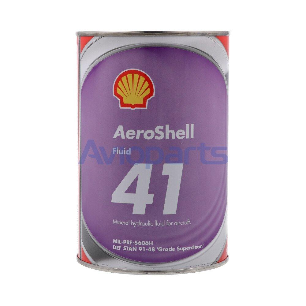 AEROSHELL HYDRAULIC FLUID 41, CAN 5 LT // MIL-PRF-5606H & H-515(АЭРОШЕЛЛ ФЛЮИД 41) - фото 1 - id-p106004615