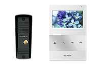 Комплект видеодомофона Slinex KIT SQ-04 цвет белый + Slinex ML-16HD. Цвет черный