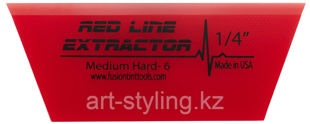 Выгонка FUSION RED LINE (95), с одним скошенным краем, 0,6x5x12,7 см - фото 1 - id-p106004724