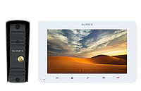 Комплект видеодомофона Slinex SM-07MN цвет белый + Slinex ML-16HD, Цвет черный