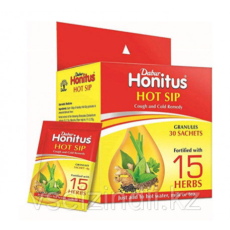 Чай Хонитус противовирусный "Honitus Hot Sip", упаковка (30 саше) - фото 1 - id-p106005091