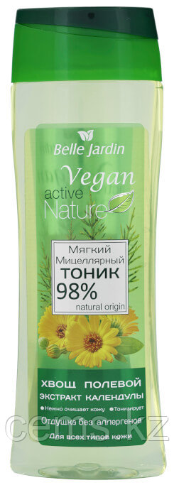 B.J.Active Nature Vegan Мягкий очищающий тоник для лица 250мл