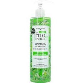 B.J.Fito Energy Vegan Шампунь с кондиционером Крапива+Кератин для жирных и нормальных волос 400мл.