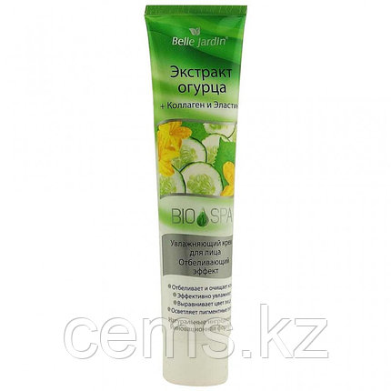 B.J.Bio Spa Крем 125мл. Экстракт огурца + коллаген и эластин для лица, фото 1