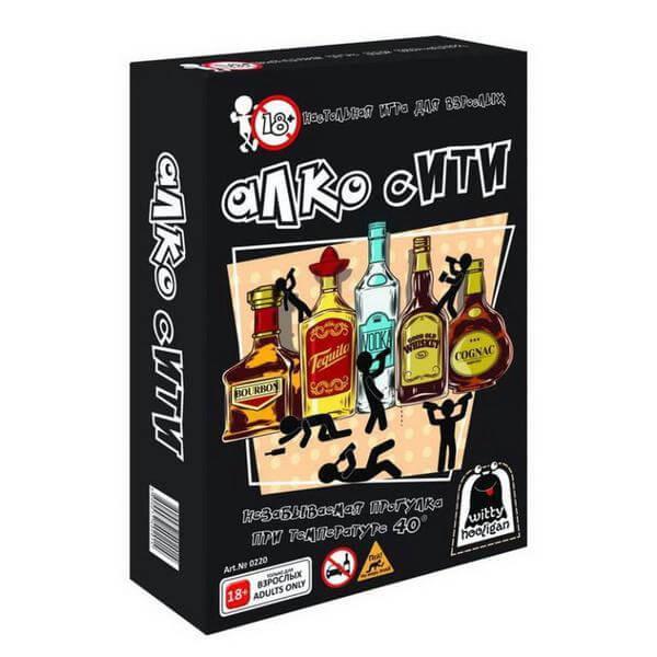 Настольная игра Алко сити 18+