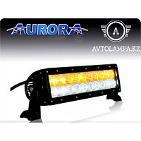 Всепогодная двухрядная панель AURORA СЕРИИ ALLWEATHER ALO-10-P4AE4B-M комбинированный свет, янтарный свет