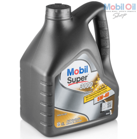 Моторное масло MOBIL Super 3000 X1 Diesel 5W-40 4 л