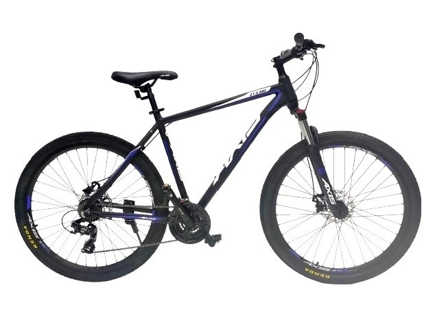 Велосипед Axis MD 27.5 2021 20 черный-синий - фото 1 - id-p106008767